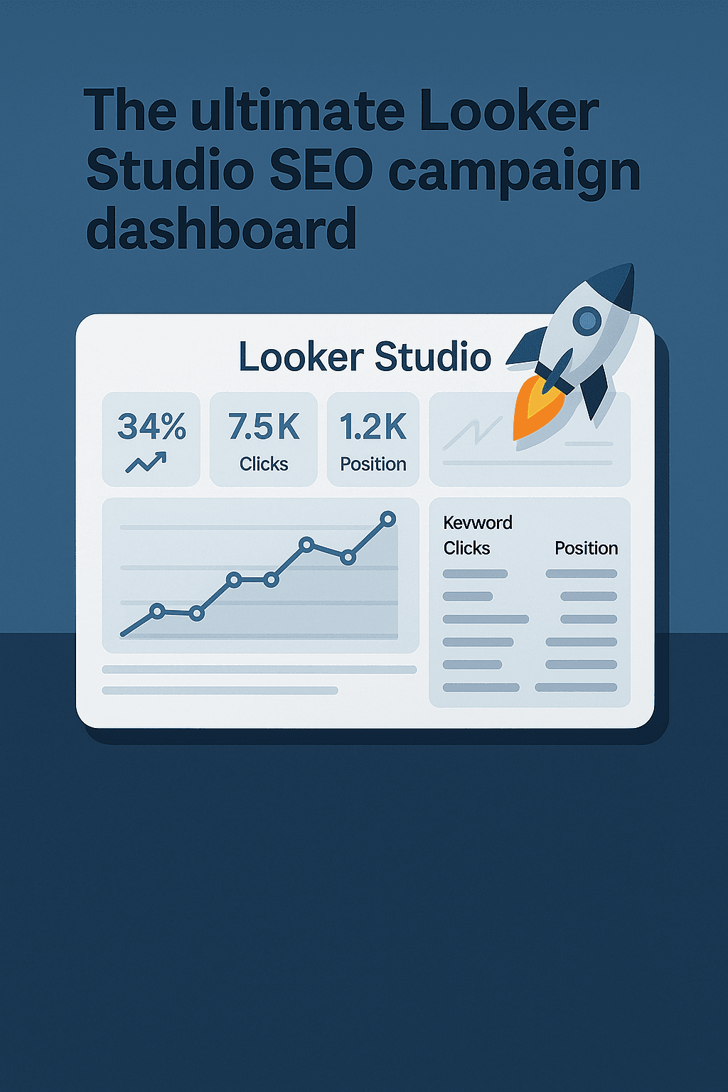 Dashboard SEO avansat pentru Looker Studio: Tot ce ai nevoie pentru campaniile tale